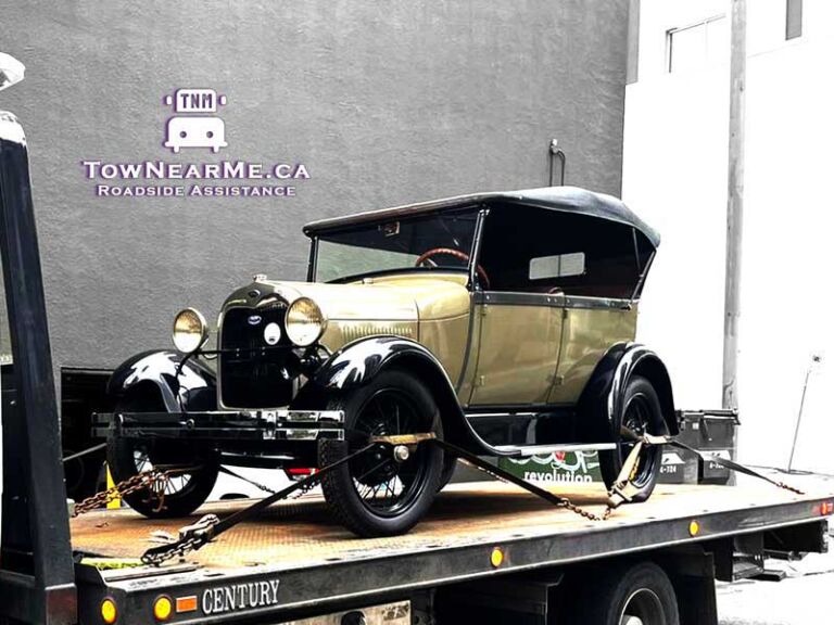 classic car tow near me
