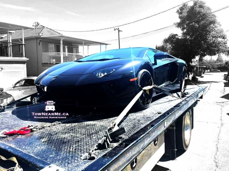 low car towing near me