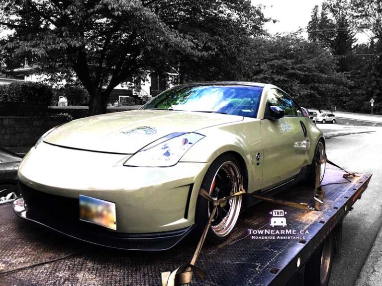 low car towing