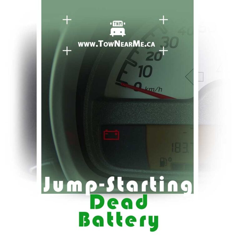 jump starting dead battery tow near me