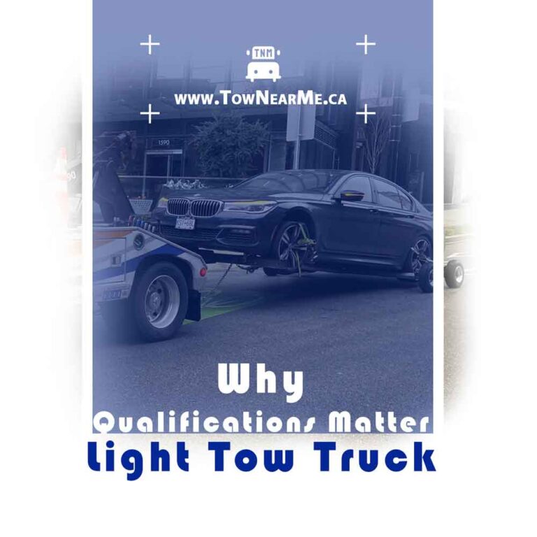light duty towing qualifications