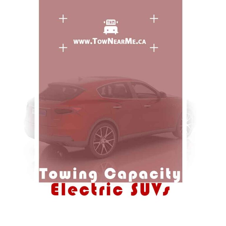towing capacity of electric suvs tow near me